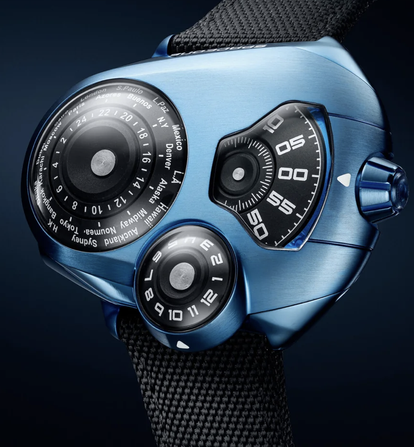 Space One WORLDTIMER Blue