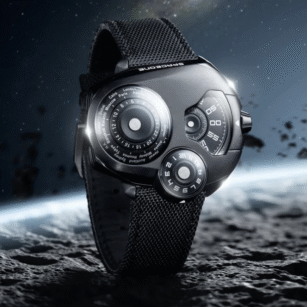 Space One WorldTimer Black