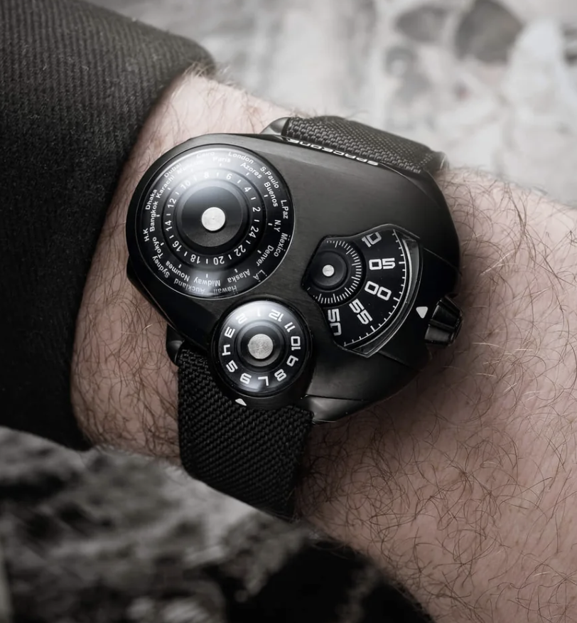 Space One WORLDTIMER black