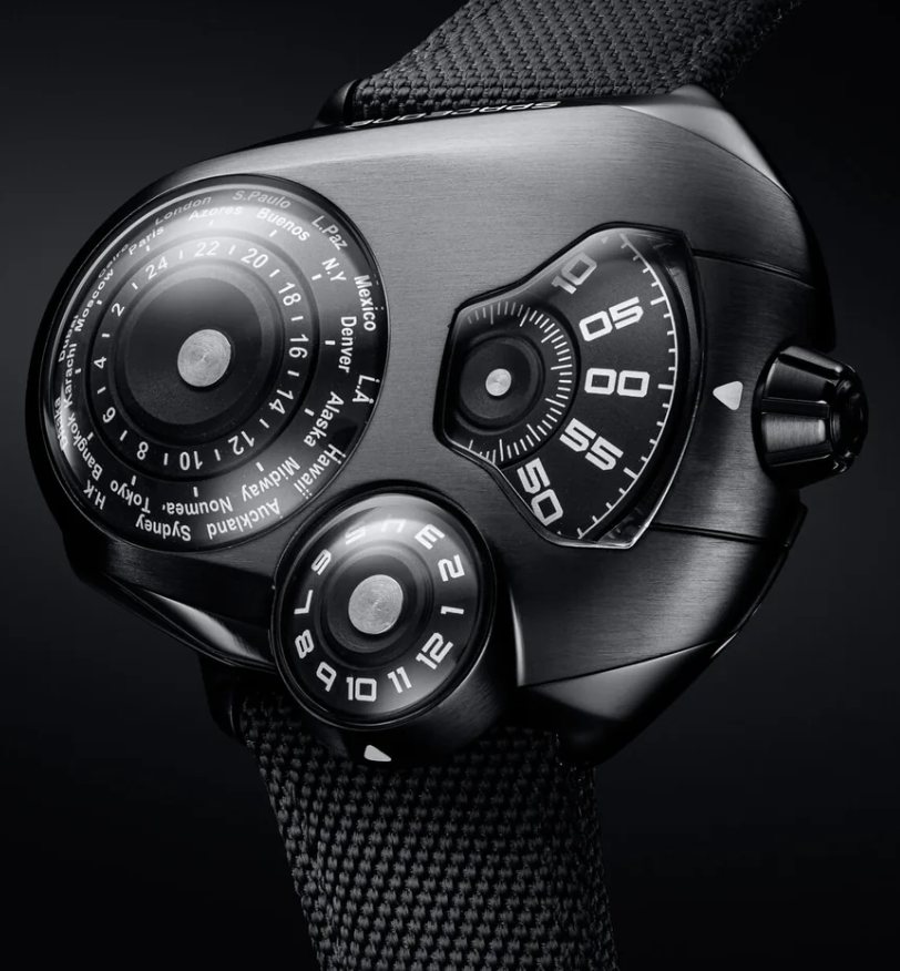 Space One WORLDTIMER black