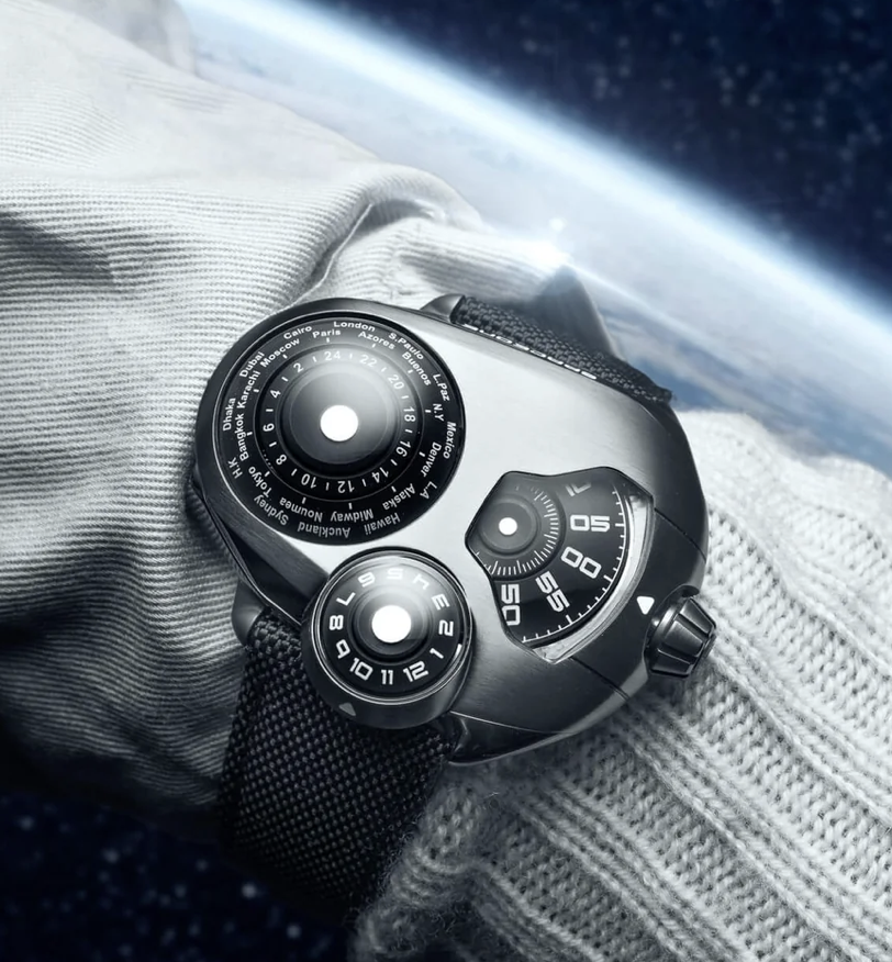 Space One WORLDTIMER titanium