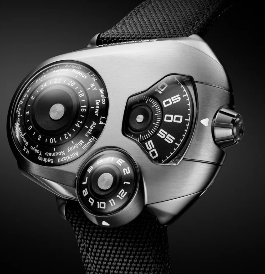 Space One WORLDTIMER titanium