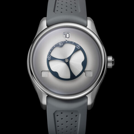 H.MOSER & Cie Pioneer Flying Hours Acier – Réf. 3240-1200