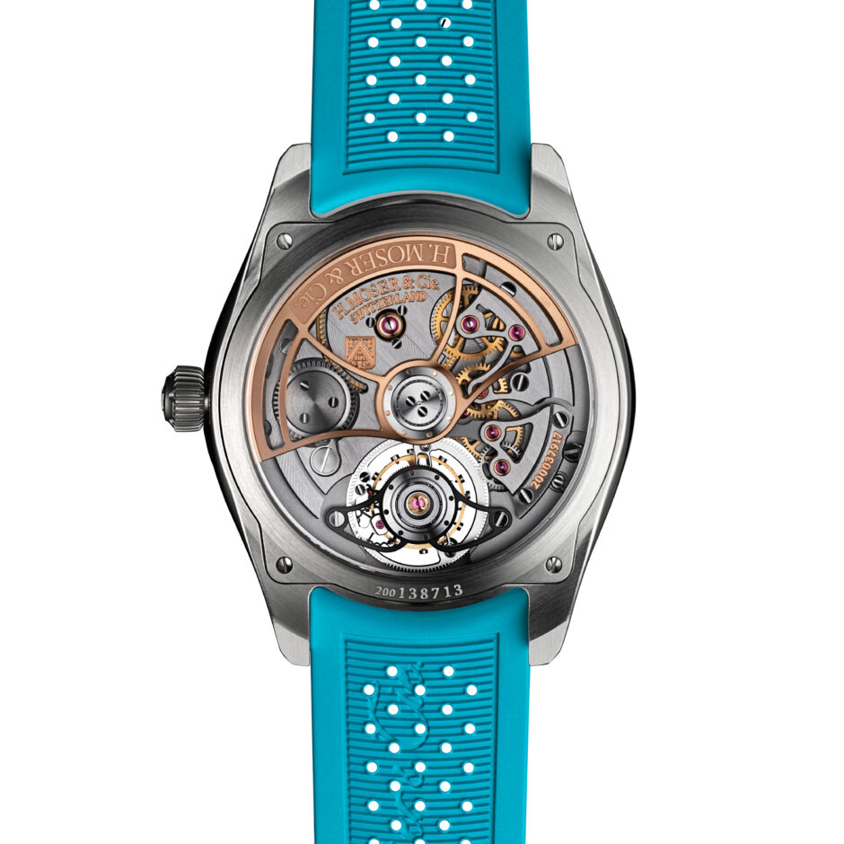 H.Moser & Cie. Pioneer Tourbillon Spiced Aqua 3805-1200
