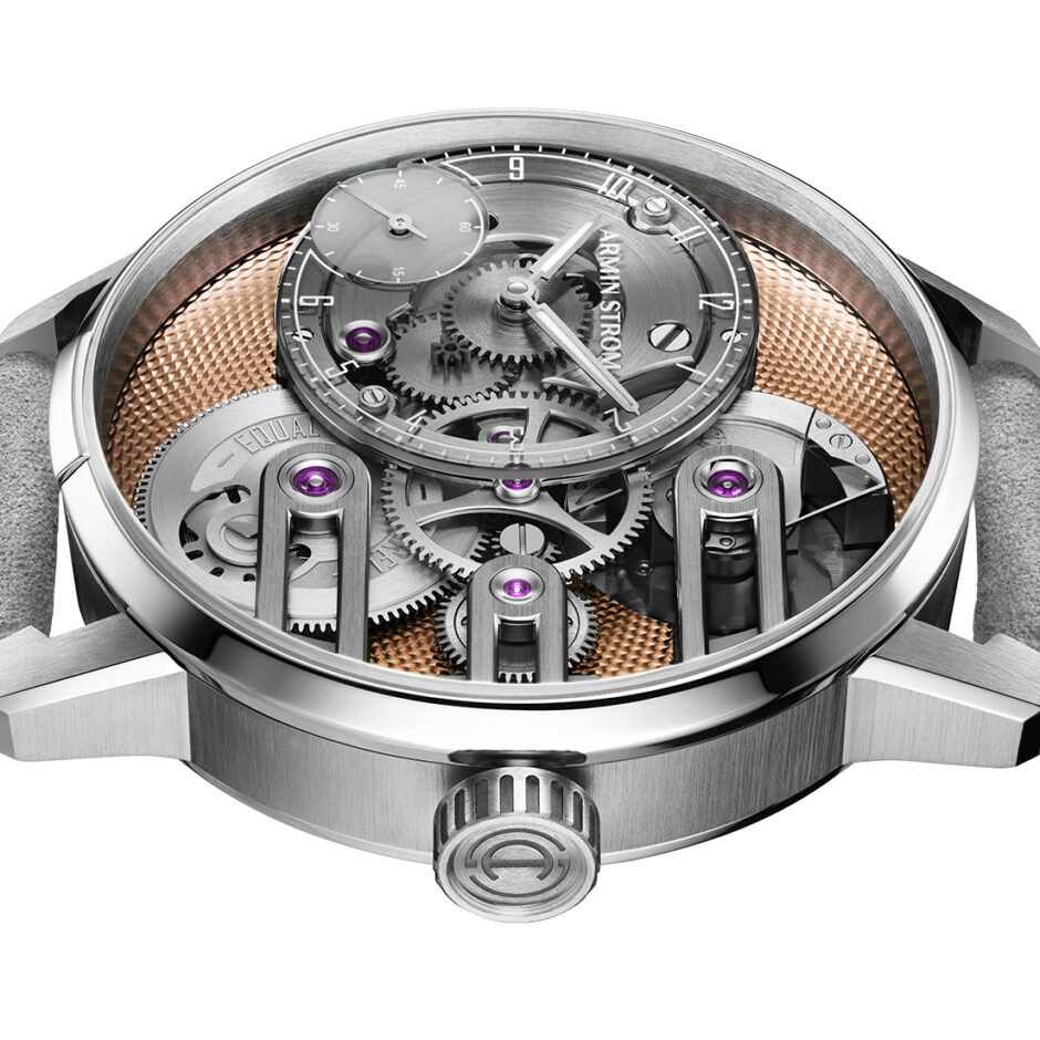 Armin Strom Gravity Equal Force Ultimate Sapphire Salmon