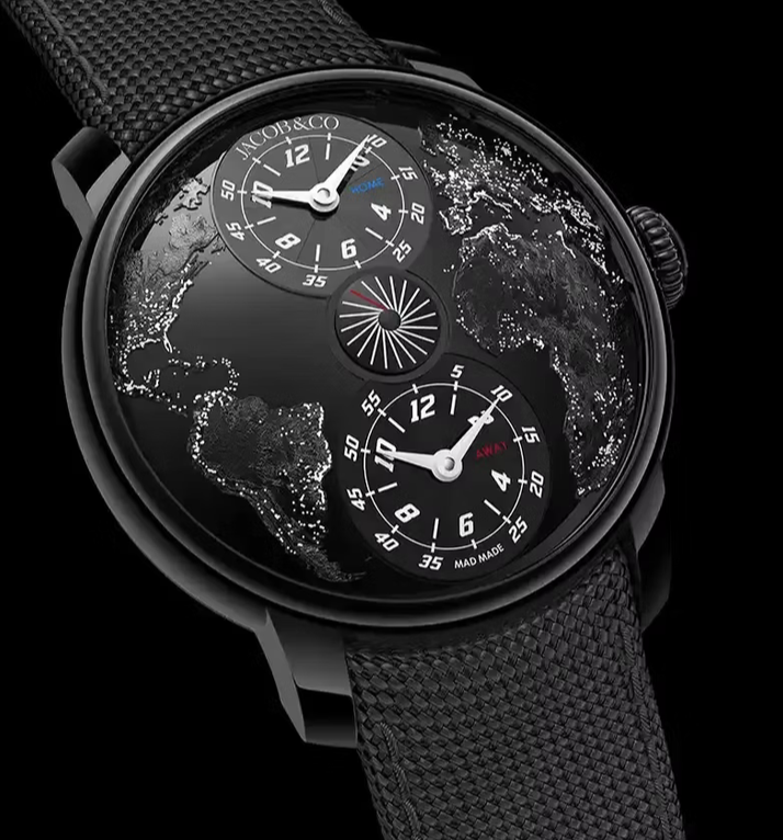 mad paris x jacob & co the world is yours dual time zone DAY