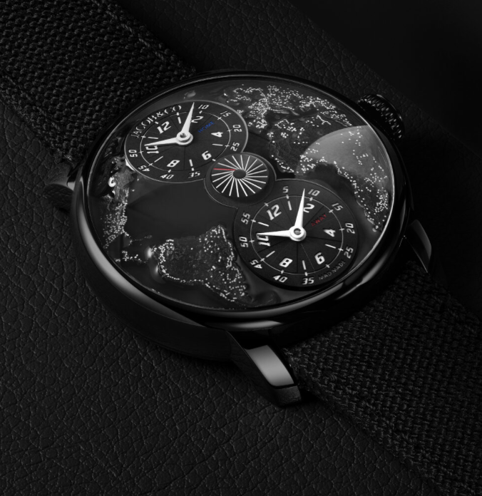 mad paris x jacob & co the world is yours dual time zone DAY