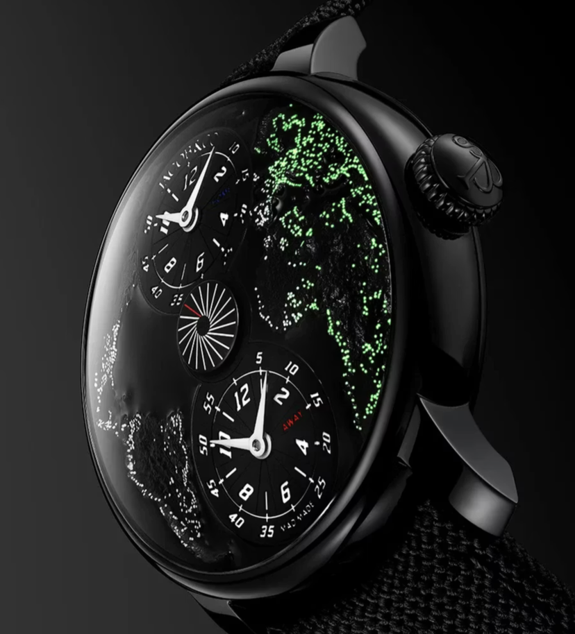 mad paris x jacob & co the world is yours dual time zone NIGHT