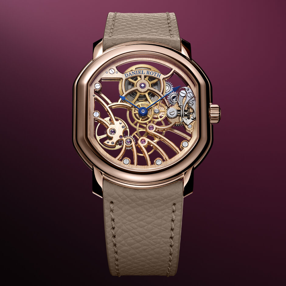 Daniel Roth Extra Flat Rose Gold Skeleton