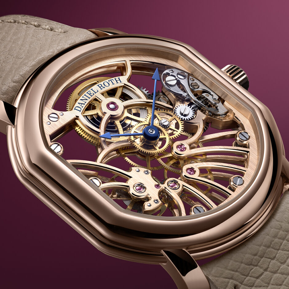 Daniel Roth Extra Flat Rose Gold Skeleton