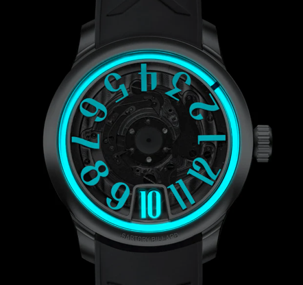 Sartory-Billard SB10 Jumping Hour Black Sapphire