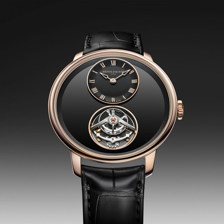 Arnold & Son Ultrathin Tourbillon Onyx Or Rouge 5N 750/1000
