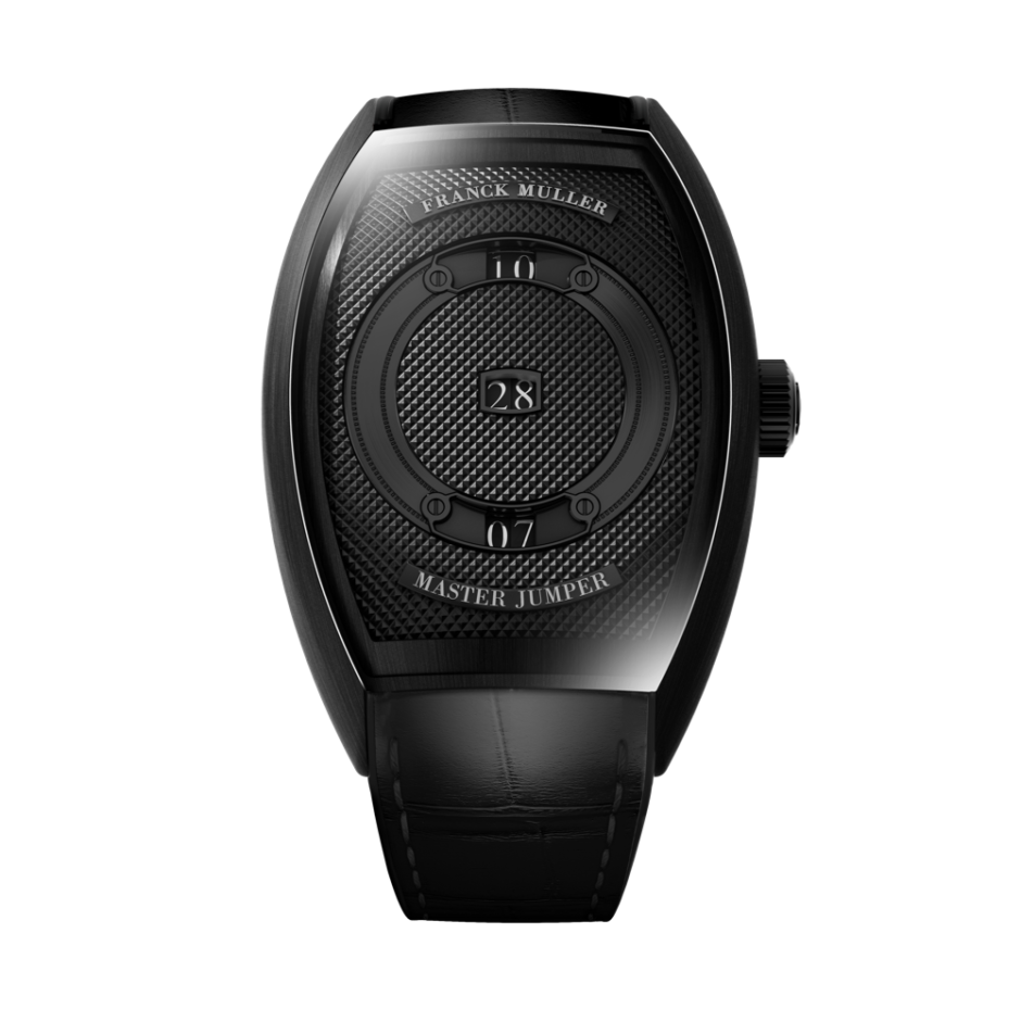 Franck Muller Master Jumper all black CX-38-MJ-TTNRBR-TTNRBR-CAR-NR-TT