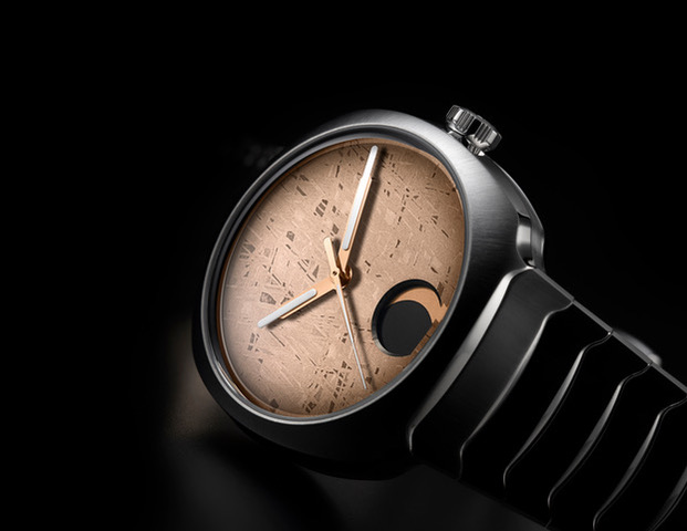 H. Moser & Cie. Streamliner Perpetual Moon Concept Meteorite 6270-1200