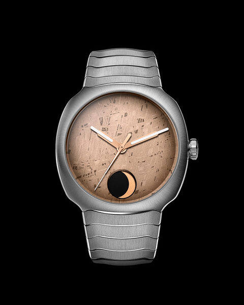 H. Moser & Cie. Streamliner Perpetual Moon Concept Meteorite 6270-1200