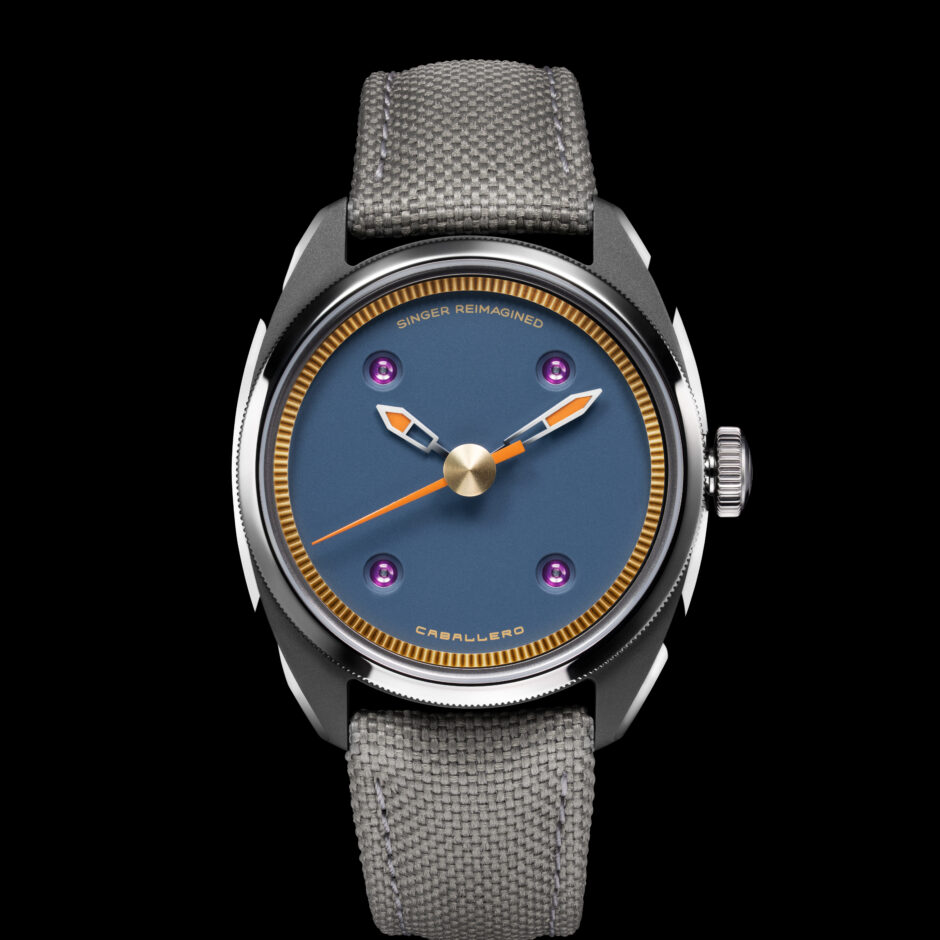 Singer Reimagined Caballero Titanium Blue