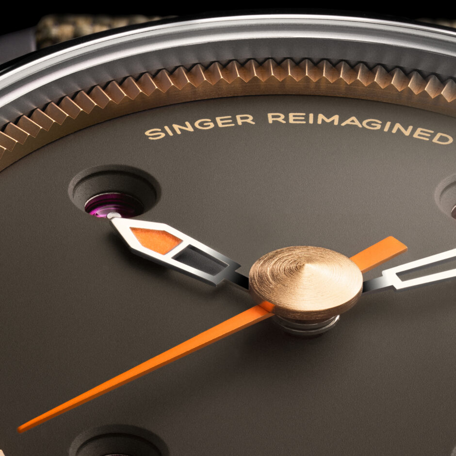 Singer Reimagined Caballero Titanium Sand