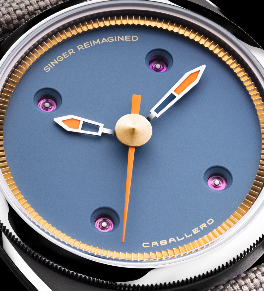 Singer Reimagined Caballero Titanium Blue