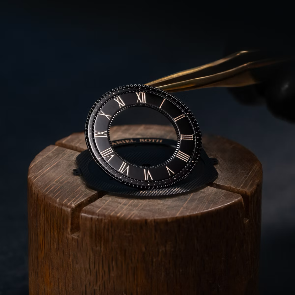 Daniel Roth Extra Plat Rose Gold Gilt