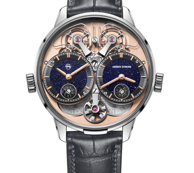 ARMIN STROM – DUAL TIME GMT RESONANCE AVENTURINE ST26-DT.CT