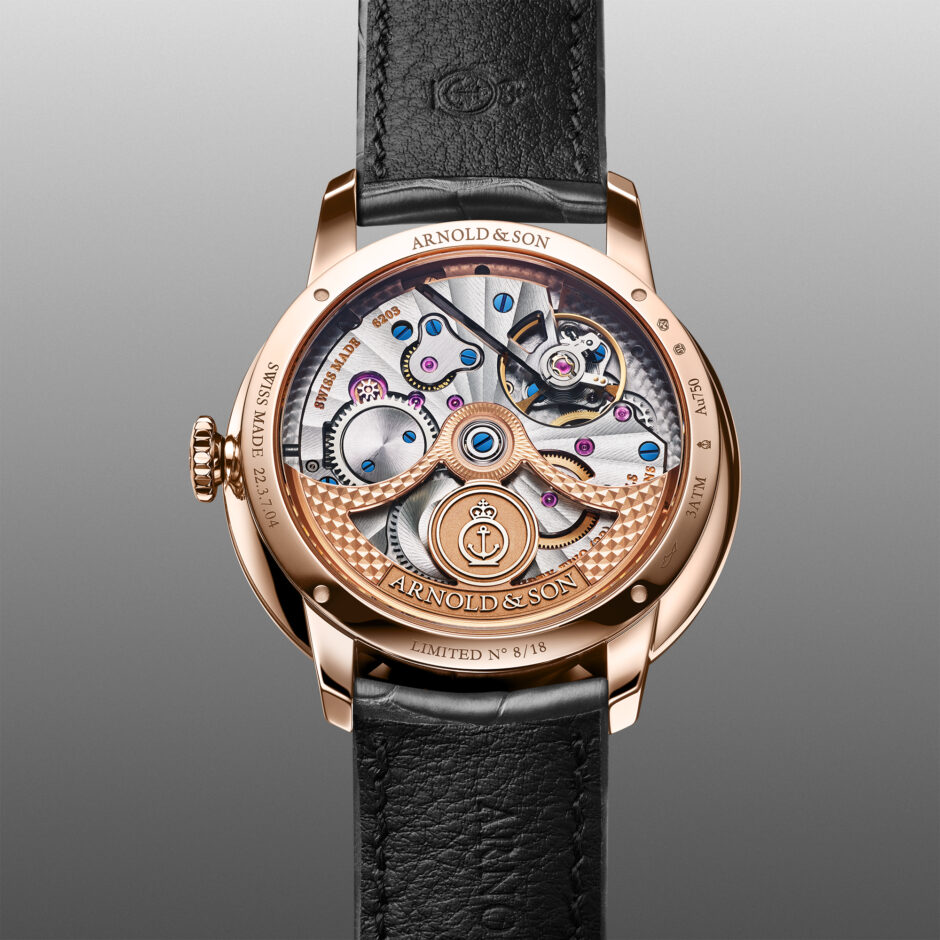Arnold & Son DSTB Stop-Seconds Red Gold Cliff Grey Référence 1ATCR.N01A.C0246A