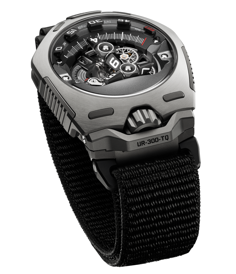 URWERK UR-300 Time Quantum – Titane Naturel