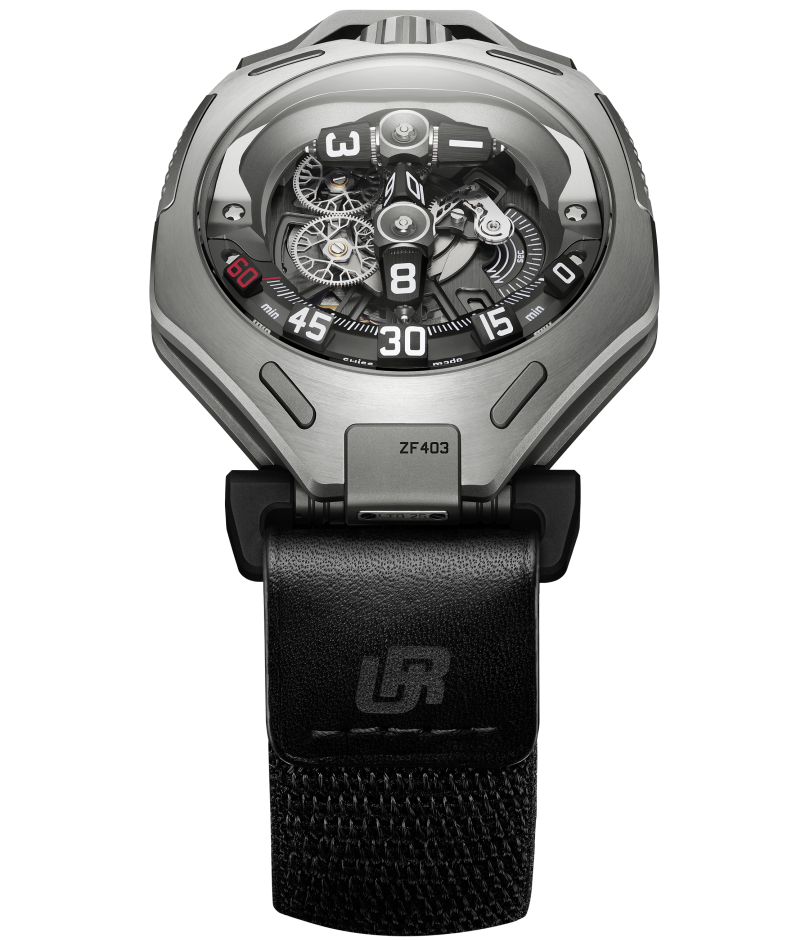 URWERK UR-300 Time Quantum – Titane Naturel