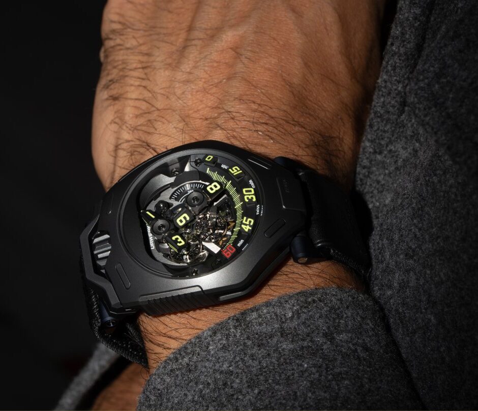 URWERK UR-300 Time Quantum AlTiN